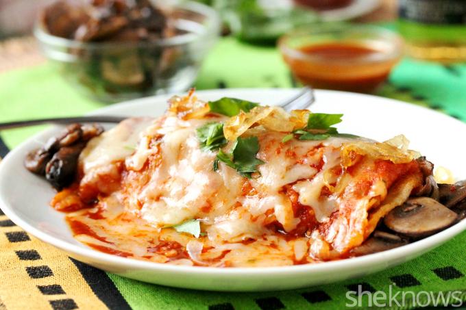 fleischlose-enchilada