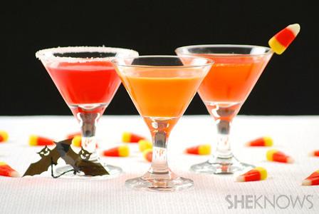 Von Süßigkeiten inspirierte Halloween-Cocktails
