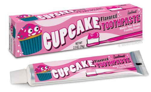 Cupcake zubní pasta | Sheknows.com