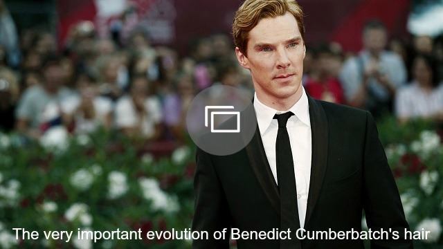 slideshow vlasů benedict cumberbatch