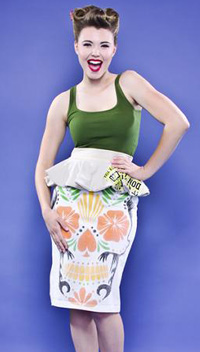 Nasz wybór: Spódnica Peplum (AngelaJohnsonDesigns.com, 165 USD)