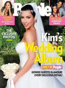Kim Kardashian brudekjole
