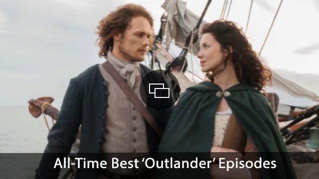 Az „Outlander” szereplői: Caitríona Balfe, Sam Heughan, 