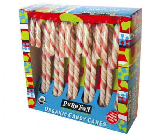 Pure Fun candy canes