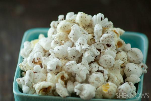 Popcorn al sale marino e vaniglia