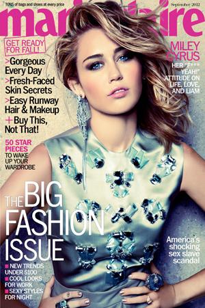 Miley Cyrus covert Marie Claire
