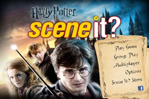 Nueva aplicación de Harry Potter y las Reliquias de la Muerte: Scene It? Aplicación de Harry Potter