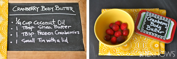 DIY Cranberry Butter Body | SheKnows.com