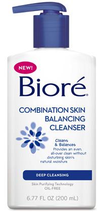 Biore's Combination Skin Balancing Cleanser