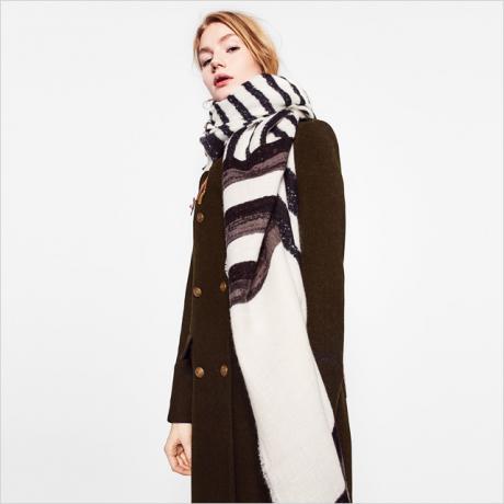 Zara Soft Striped -huivi