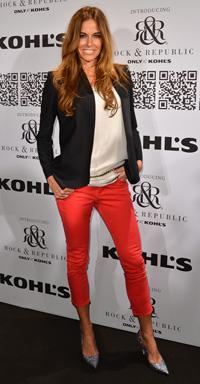 Kelly Bensimon op de Rock & Republic voor Kohl's Fashion Show