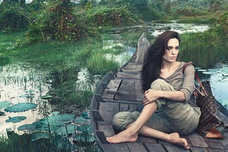 Angelina Jolie Louis Vuitton Werbung