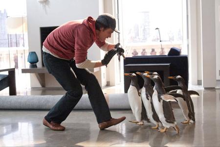 Jim Carrey in Mr Popper's Penguins