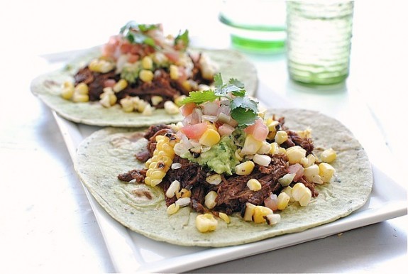 pikanti barbacoa mīkstie taco