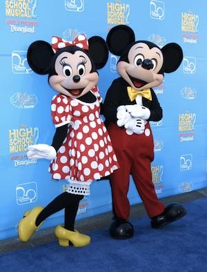 Mickey a Minnie Mouse