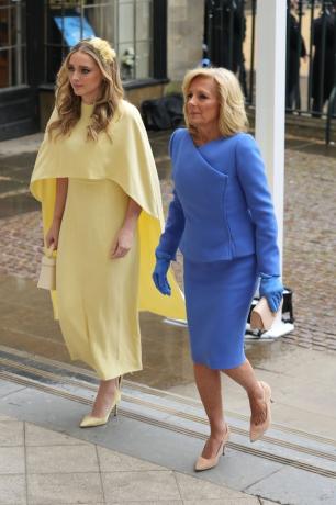 Couronnement du roi Charles III, 6 mai 2023.le roi Charles III et Camila la reine consort, les membres de la famille royale et les VIP arrivent à l'abbaye de Westminster pour le service de couronnement. ;Photos par Dan Charité ;