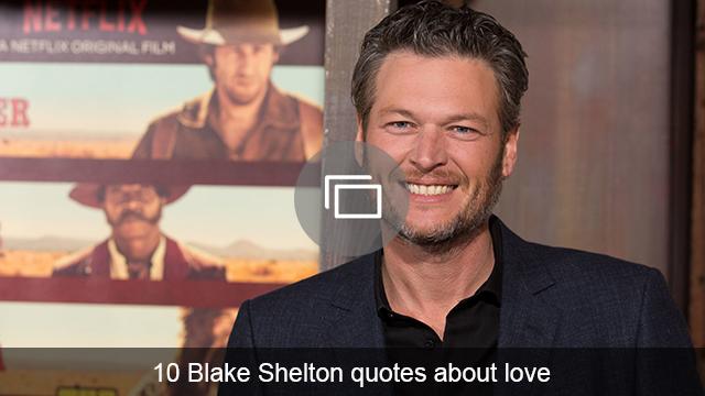 Blake Shelton szerelmes idézetek diavetítés