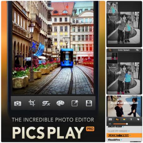 PicsPlay Pro - aplikacja do edycji zdjęć