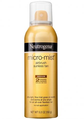 A legjobb 20 dollár alatti drogériás önbarnítók: Neutrogena Micro Mist Airbrush Sunless Tan | Nyári bőrápolás