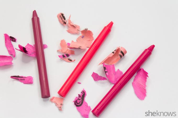DIY Crayon lūpu krāsa: 1. solis | Sheknows.com