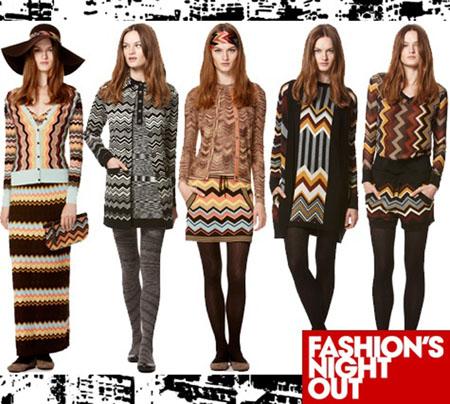 Missoni for Target во время Fashion's Night Out