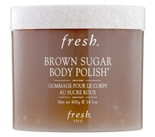 Frisk brun sukker body polish