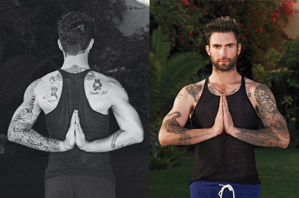 Adam Levine liebt Yoga
