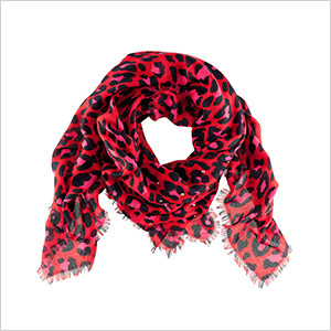 Леопардовий шарф H&M
