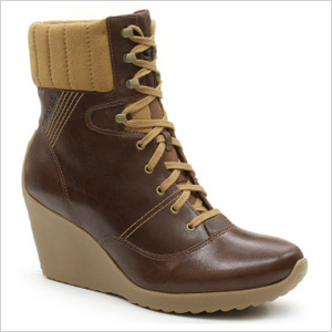 Tsubo Hadley Lace-Up Wedge Boots