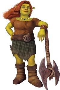 Cameron Diaz Fiona a Shrekben