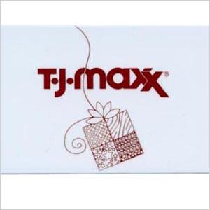 Darilna kartica podjetja T.J.Maxx