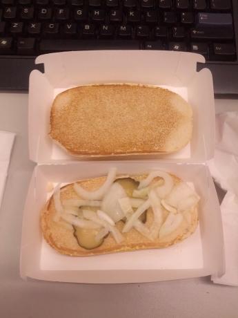 hrubé obrázky údajného jedla McDonald's 10