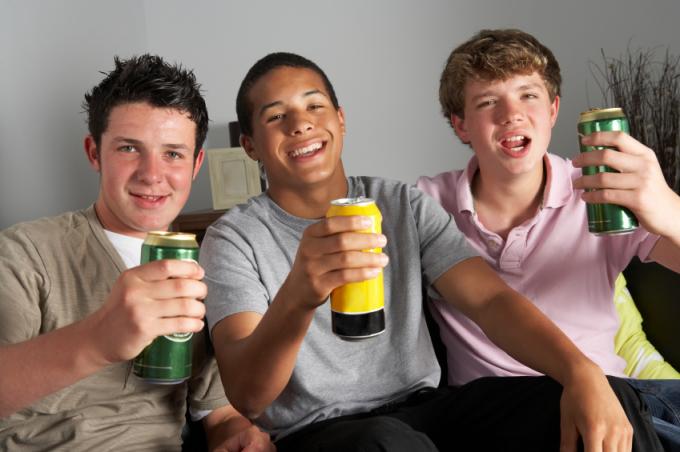 Teenager trinken