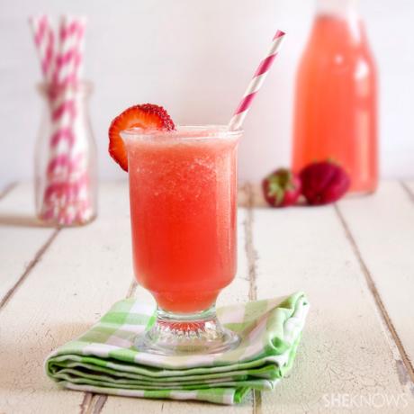 Strawbery vannmelon cocktail