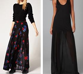 Прозирне хаљине и сукње из трендова недеље моде