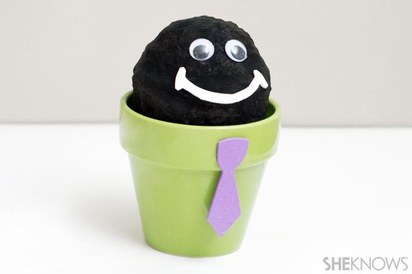 Chia pet craft - Legg til ansikt