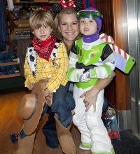 Woody ja Buzz Lightyear - Halloween -asut
