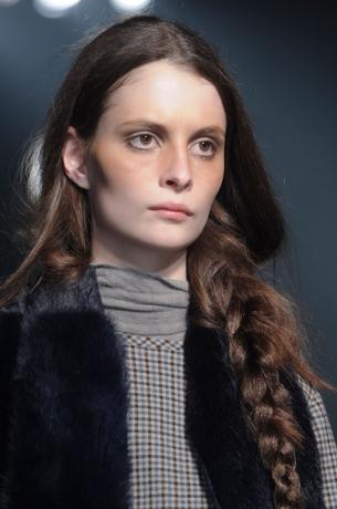 Band of Outsiders Fall 2011 Braided Ponytail