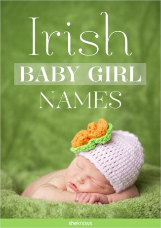 שמות של ילדות תינוקות איריות