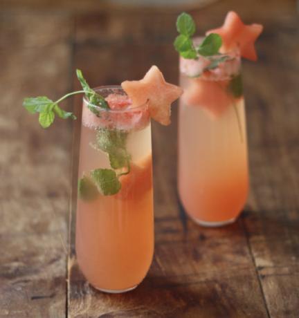 cocktail di anguria e menta