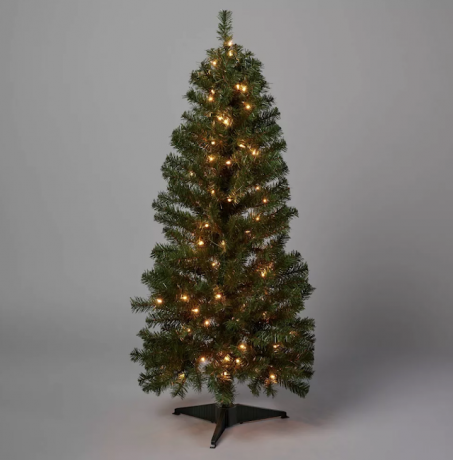Wondershop 4' Pre-Lit עץ חג המולד מלאכותי של אלברטה