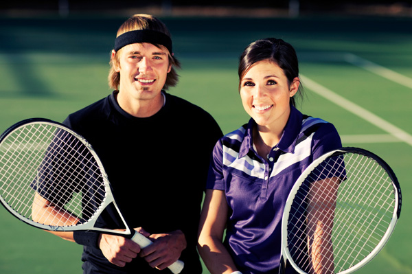 Para na randce tenisowej