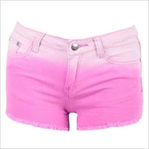 Pink Dip Dye Shorts od FashionUnion.com