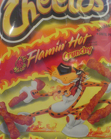 flamin horké cheetos