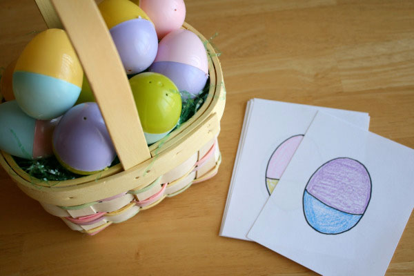 25 snadných velikonočních řemesel pro maminky: hon na velikonoční vajíčka 1