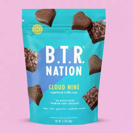 B.T.R. Nation Cloud Nine Brownie Batter Superfood Lanýžové poháry