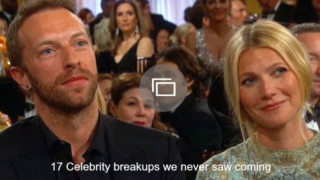 Celebrity breakups diavetítés