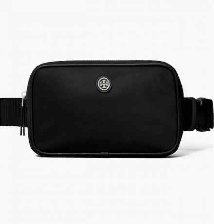 Tory Burch Virginia Bolsa de cinto de nylon em preto