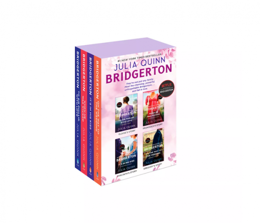 Zestaw pudełkowy Bridgerton 5-8 — Julia Quinn (okładka miękka) 