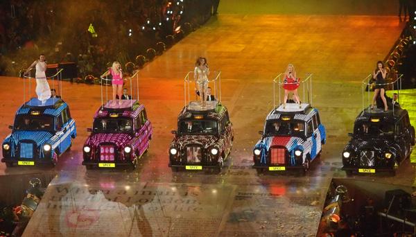 Spice Girls na londýnskych hrách